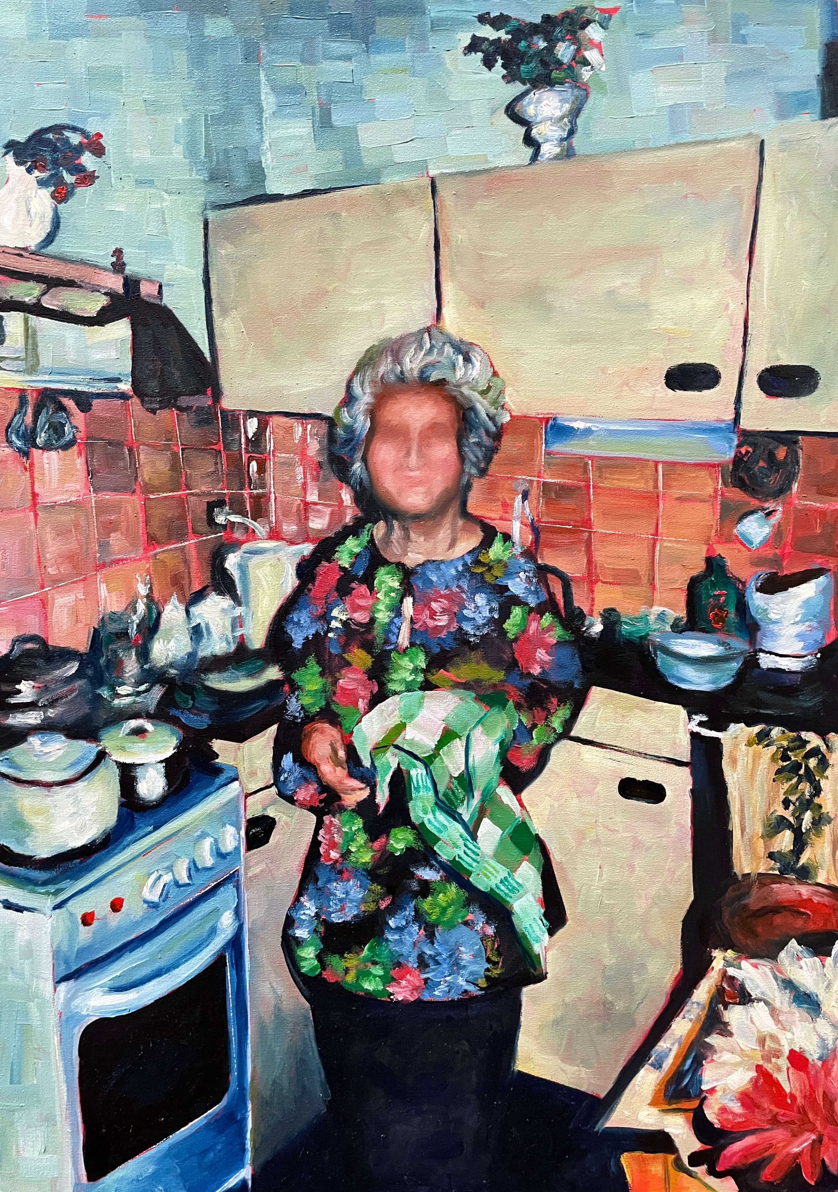 ”Ontbijtkoek”, Oil on Linen, Revaleka 2021